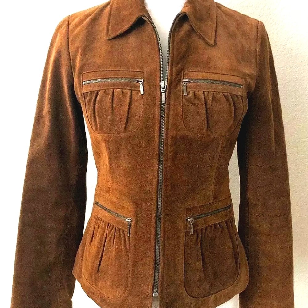Banana Republic Brown Suede Jacket
